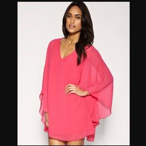 ASOS Pink Chiffon Dress